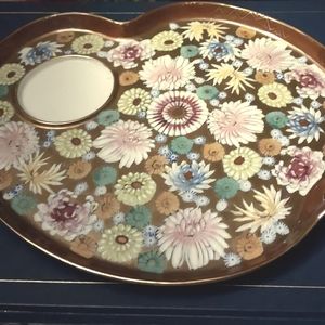Flowers bloom on Vintage German china
